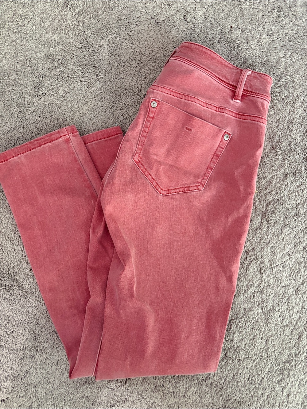 J Jill Denim Women's High-Rise Straight Jeans 0 Petite
